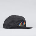 Load image into Gallery viewer, Quasi Brian 5 Panel Cap Black Satin