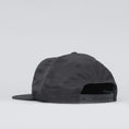 Load image into Gallery viewer, Quasi Brian 5 Panel Cap Black Satin