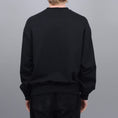 Load image into Gallery viewer, Paccbet Reflective Print Sweatshirt Crew Black
