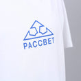 Load image into Gallery viewer, Paccbet Large Logo T-Shirt White