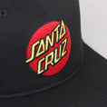 Load image into Gallery viewer, Santa Cruz Classic Dot Snapback Cap Black