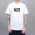 Load image into Gallery viewer, Skateboard Cafe Cinema T-Shirt White