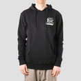 Load image into Gallery viewer, Slam City Skates Classic Chest Logo Hood Black