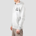 Load image into Gallery viewer, Slam City Skates Classic Chest Logo Hood Heather Grey