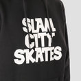 Load image into Gallery viewer, Slam City Skates Classic Logo Hood Black