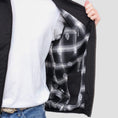 Load image into Gallery viewer, Slam City Skates Flamehead Harrington Jacket Black
