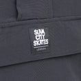 Load image into Gallery viewer, Slam City Skates Half Zip Shell Jacket Black