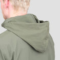 Load image into Gallery viewer, Slam City Skates Half Zip Shell Jacket Olive