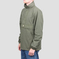 Load image into Gallery viewer, Slam City Skates Half Zip Shell Jacket Olive