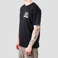 Load image into Gallery viewer, Slam City Skates Classic Chest Logo T-Shirt Black / White
