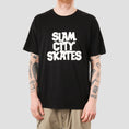 Load image into Gallery viewer, Slam City Skates Classic Logo T-Shirt Black
