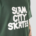 Load image into Gallery viewer, Slam City Classic Logo T-Shirt Forest Green