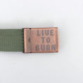 Load image into Gallery viewer, Spitfire Bighead Web Belt Brass / Dark Army