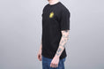 Load image into Gallery viewer, Spitfire OG Circle Ouline T-Shirt Black / Yellow