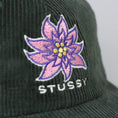 Load image into Gallery viewer, Stussy Laguna Flower Low Pro Cap Green