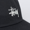 Load image into Gallery viewer, Stussy Stock Low Pro Cap Black / White