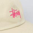 Load image into Gallery viewer, Stussy Stock Low Pro Cap Khaki / Pink
