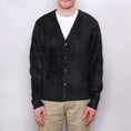 Load image into Gallery viewer, Stussy Shaggy Cardigan Black