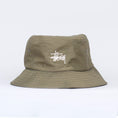 Load image into Gallery viewer, Stussy Reversible Bucket Hat Green