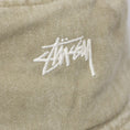 Load image into Gallery viewer, Stussy Stock Washed Bucket Hat Khaki