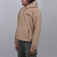 Load image into Gallery viewer, Stussy Bronson Polar Fleece Hood Taupe