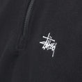 Load image into Gallery viewer, Stussy Basic Polar Fleece Mock Jacket Black