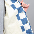 Load image into Gallery viewer, Stussy Checker Coach Jacket Slate