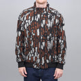 Load image into Gallery viewer, Stussy Tree Bark Fleece Jacket Brown