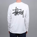 Load image into Gallery viewer, Stussy Basic Stussy Longsleeve T-Shirt White