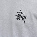 Load image into Gallery viewer, Stussy Basic Stussy T-Shirt Grey Heather / Black