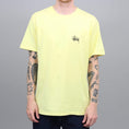 Load image into Gallery viewer, Stussy Basic Stussy T-Shirt Lemon