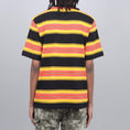 Load image into Gallery viewer, Stussy Multi Stripe Crew T-Shirt Black