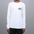 Load image into Gallery viewer, Stussy Stock Longsleeve T-Shirt White