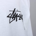 Load image into Gallery viewer, Stussy Stock Longsleeve T-Shirt White