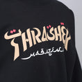 Load image into Gallery viewer, Thrasher Calligraphy Crew Black
