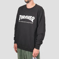 Load image into Gallery viewer, Thrasher Mag Logo Crew Black