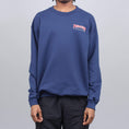 Load image into Gallery viewer, Thrasher Outlined Crew Navy