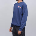 Load image into Gallery viewer, Thrasher Outlined Crew Navy