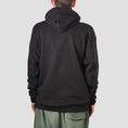 Load image into Gallery viewer, Thrasher Flame Logo Hood Black