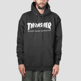 Load image into Gallery viewer, Thrasher Mag Logo Hood Black