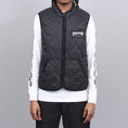 Load image into Gallery viewer, Thrasher Magazine Logo Vest Jacket Black