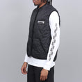 Load image into Gallery viewer, Thrasher Magazine Logo Vest Jacket Black