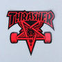 Thrasher Skate Goat Sticker Red