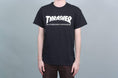 Load image into Gallery viewer, Thrasher Mag Logo T-Shirt Black / White