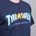 Load image into Gallery viewer, Thrasher Argentina T-Shirt Navy