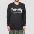 Load image into Gallery viewer, Thrasher Mag Logo Longsleeve T-Shirt Black
