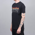 Load image into Gallery viewer, Thrasher Scorched Outline T-Shirt Black