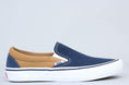 Load image into Gallery viewer, Vans Slip-On Pro Shoes Dress Blues / Medal Bronze