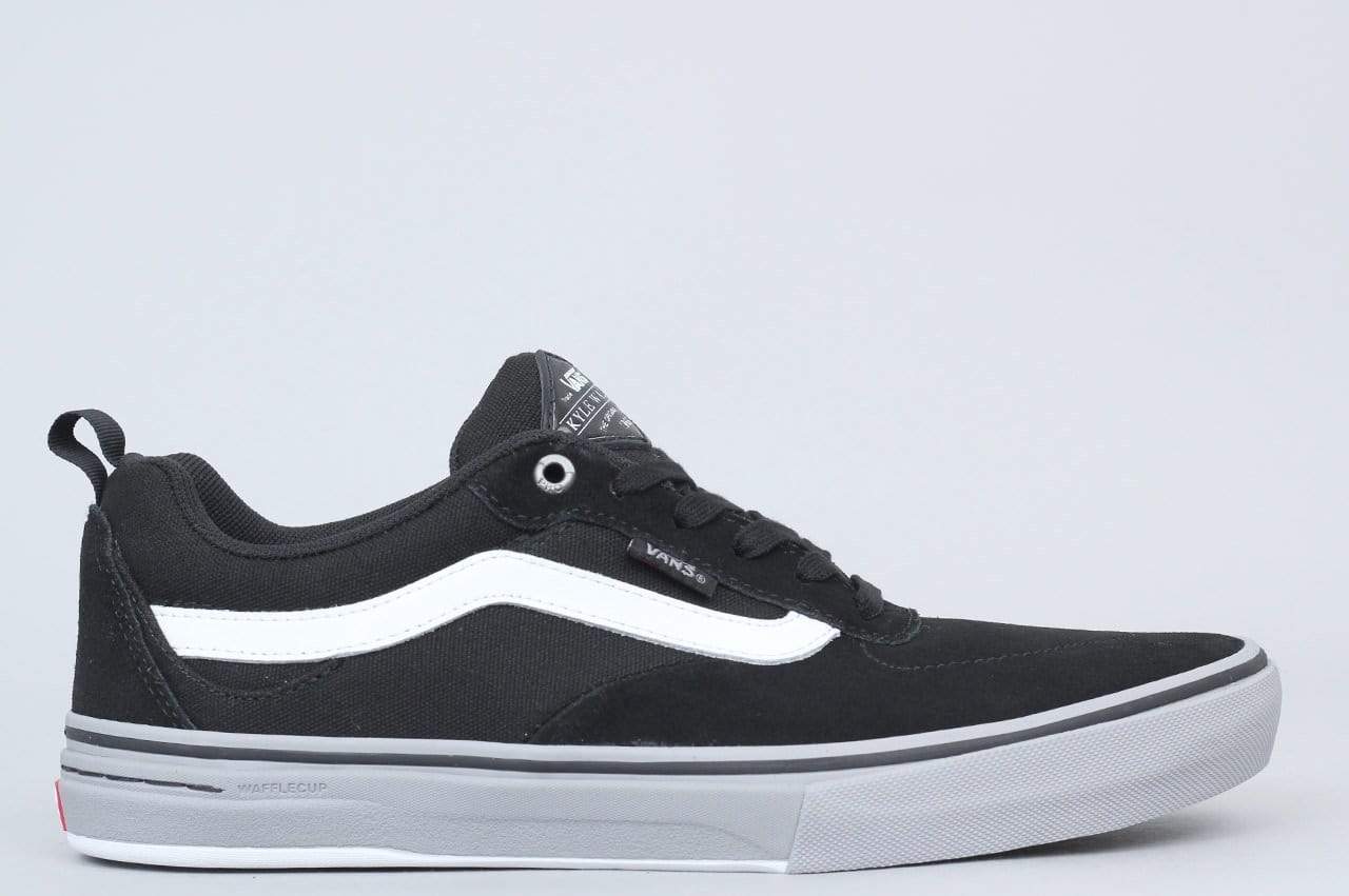 Vans Kyle Walker Pro Shoes Black Frost Grey White from Slam City Skates London UK