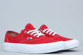 Load image into Gallery viewer, Vans Authentic Pro Shoes Red / White